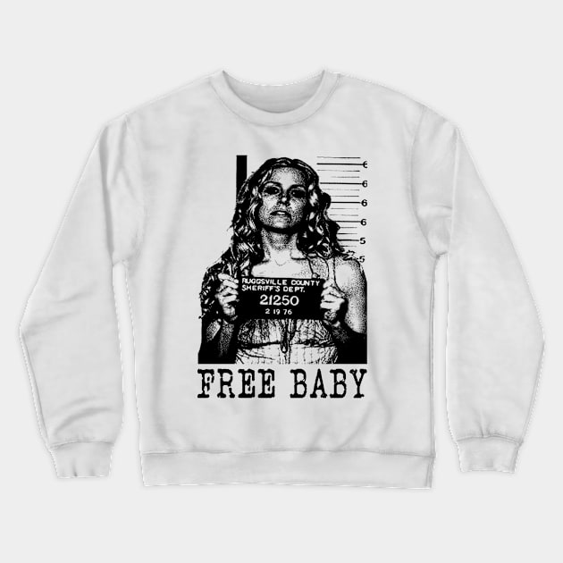 Free Baby // pencil sketch Crewneck Sweatshirt by Amor13Fati